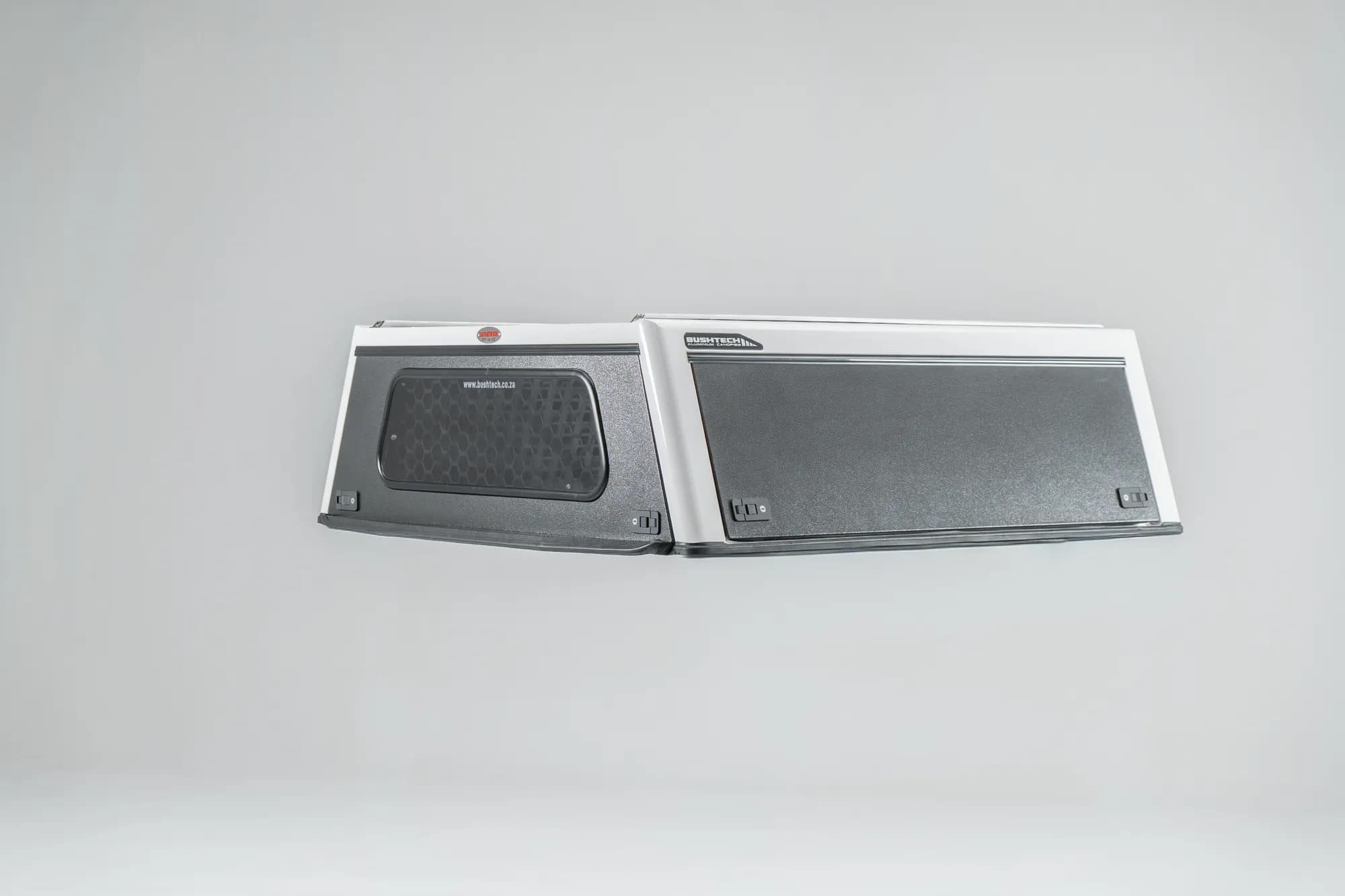 Bushtech canopy for the Hilux, closed