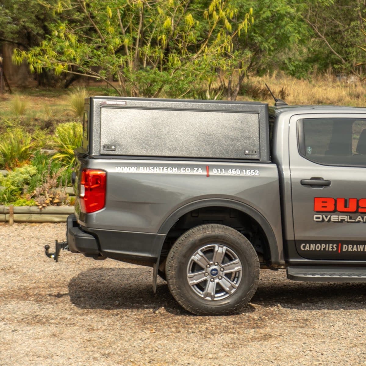 Bushtech Mid-Range Canopy for Ford Ranger T6 2nd Gen (2023-current)