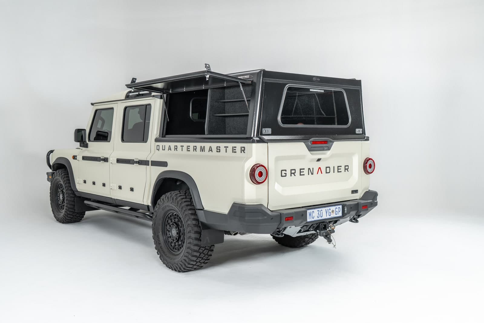 Bushtech Aluminium Canopy for Ineos Grenadier Quartermaster (2023-current)