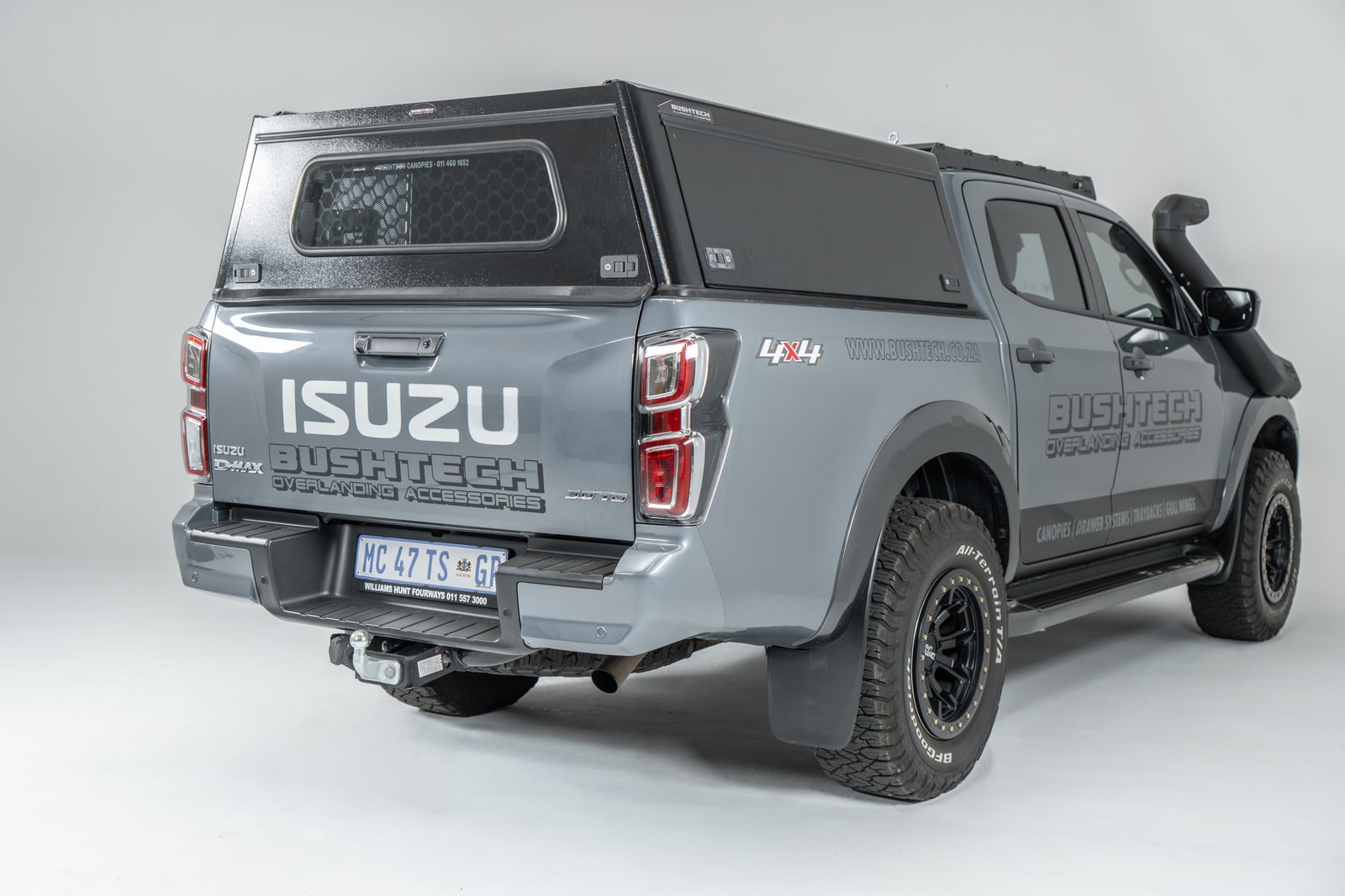 Bushtech Mid-Range Canopy for Isuzu D-Max