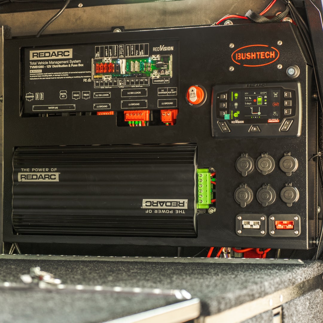 Full Redarc Electrical Panel