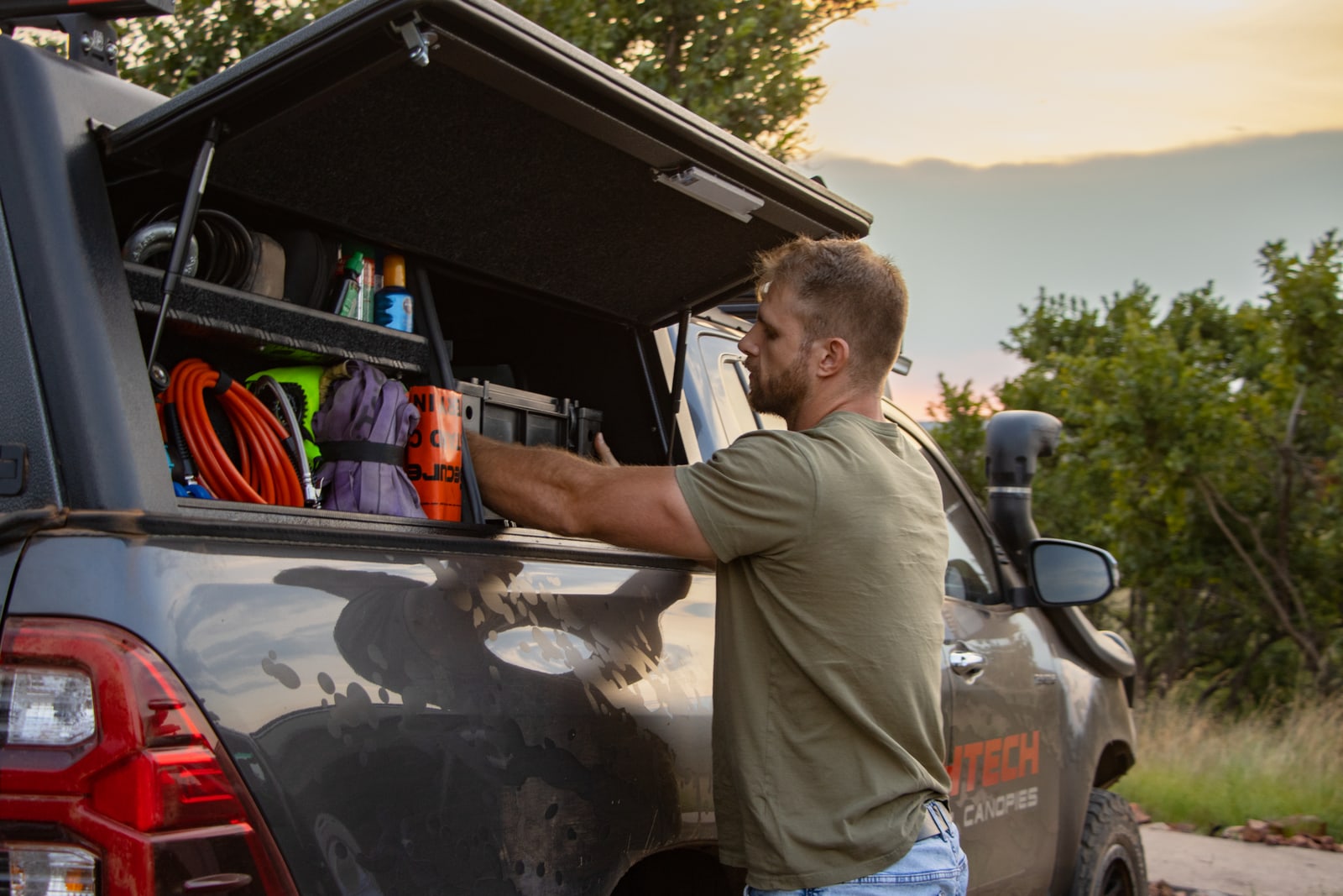 Bushtech Fleet Range Canopy for Isuzu D-Max