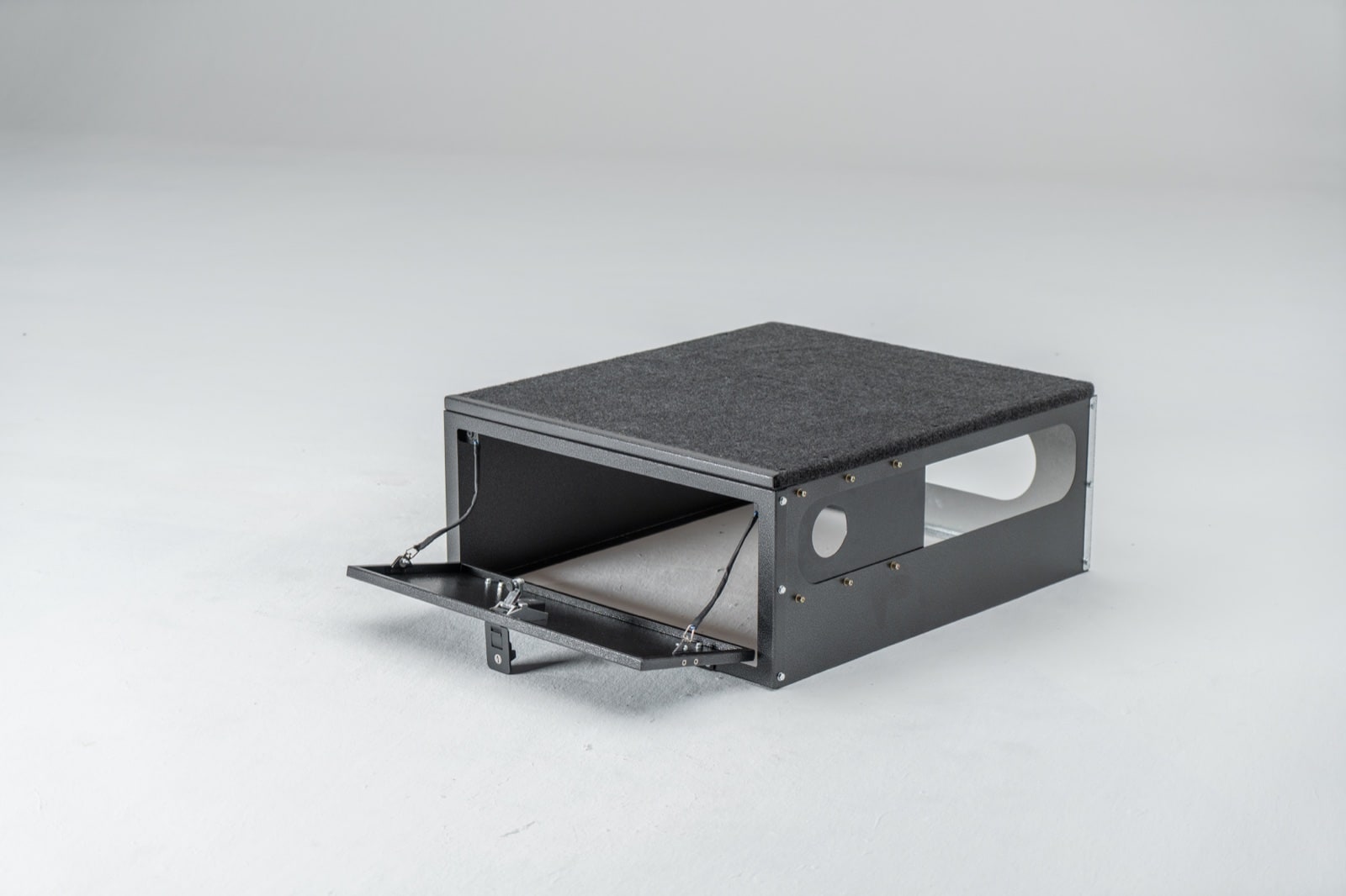 Tray Storage Compartment